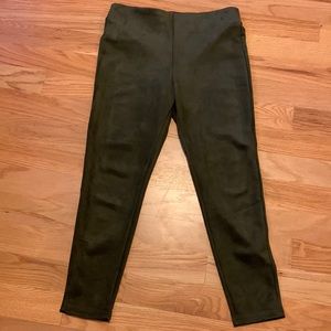 ULTRA SUEDE (or Vegan Suede) pull on slacks